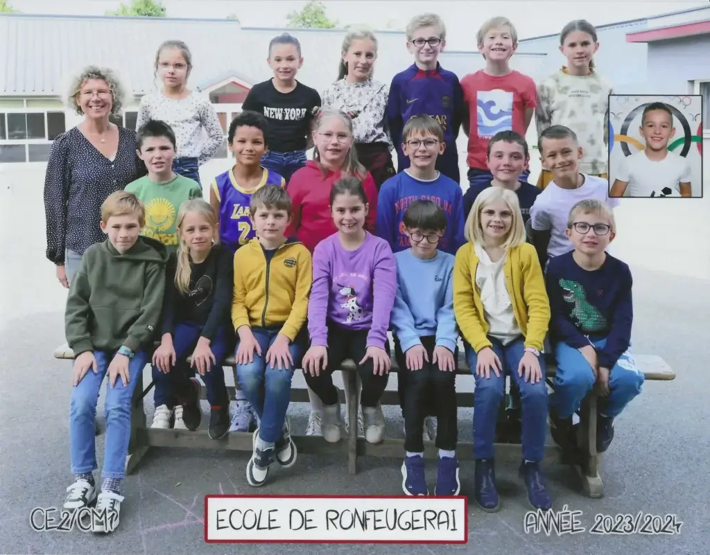 Classe de CE2 de Ronfeugerai