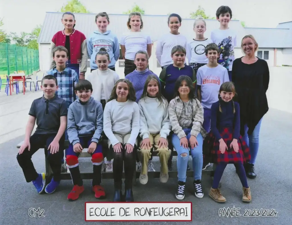 Classe de CM2 de Ronfeugerai